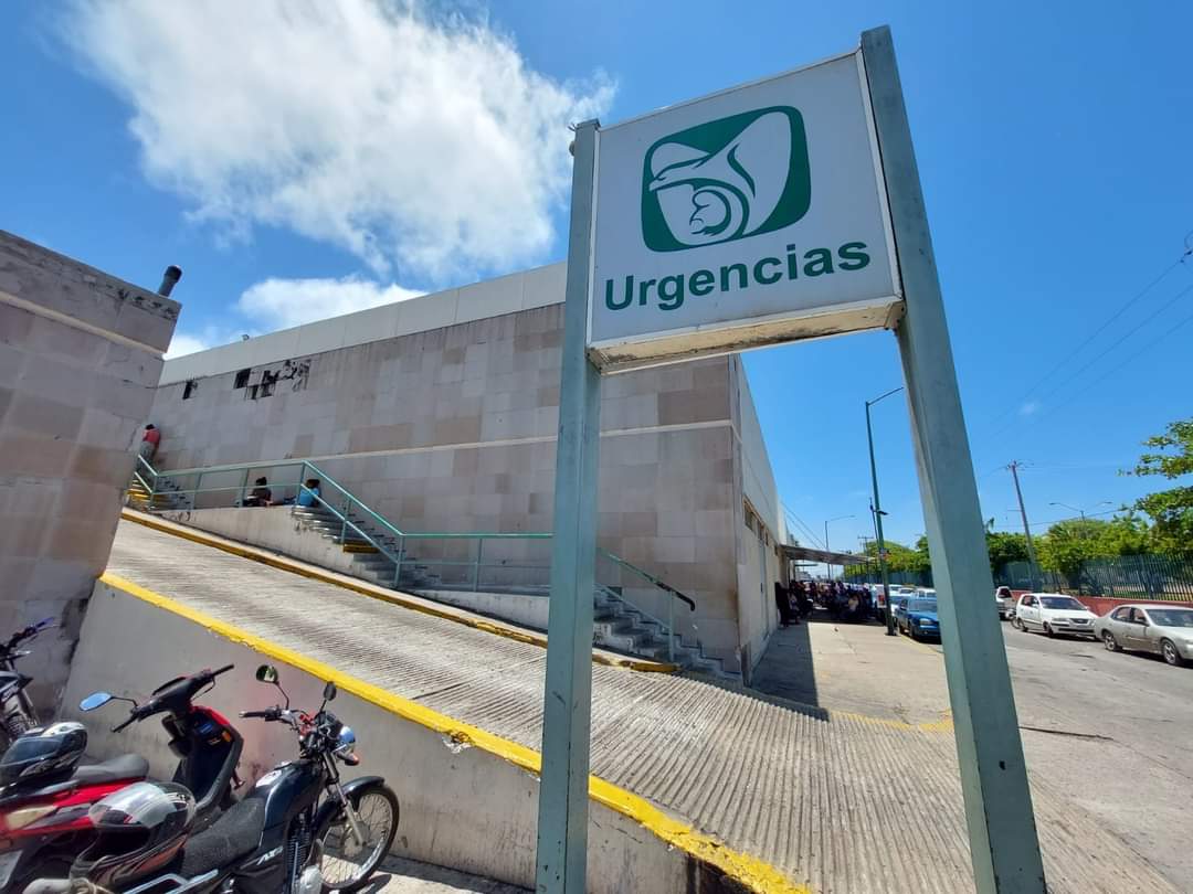 Muere joven en rampa de urgencias del IMSS; le dispararon en Mazatlán