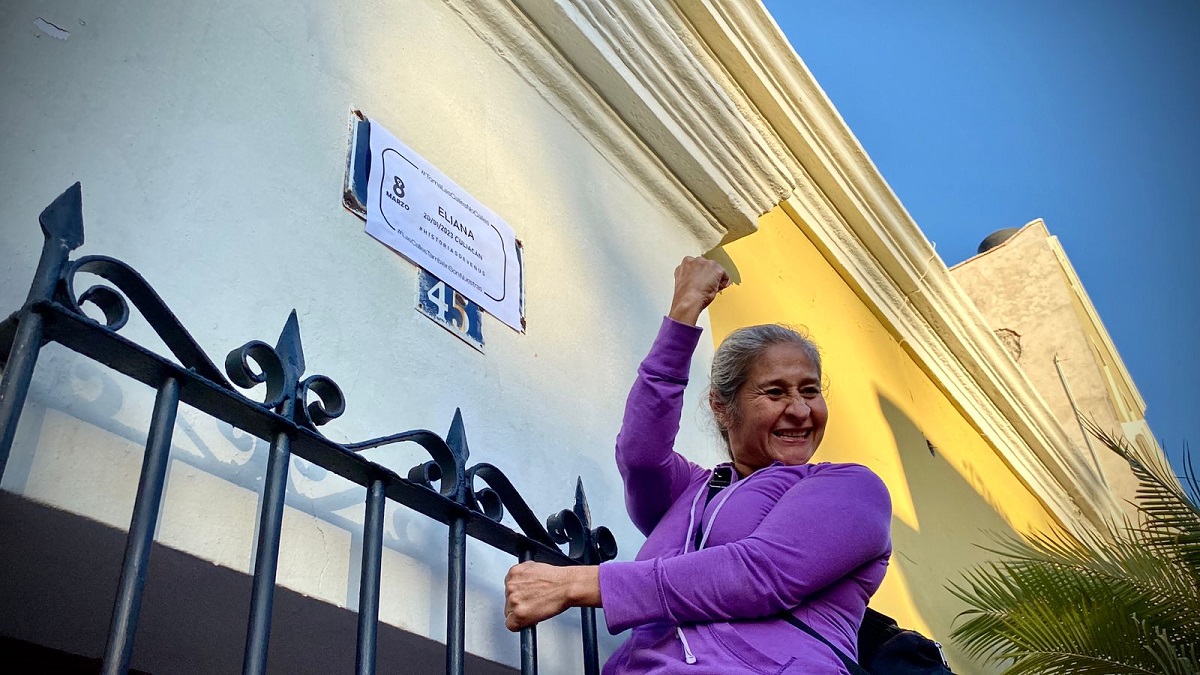 ¡Ni una más! Cambian nombre de calles en Mazatlán por el de mujeres víctimas de desaparición y feminicidio