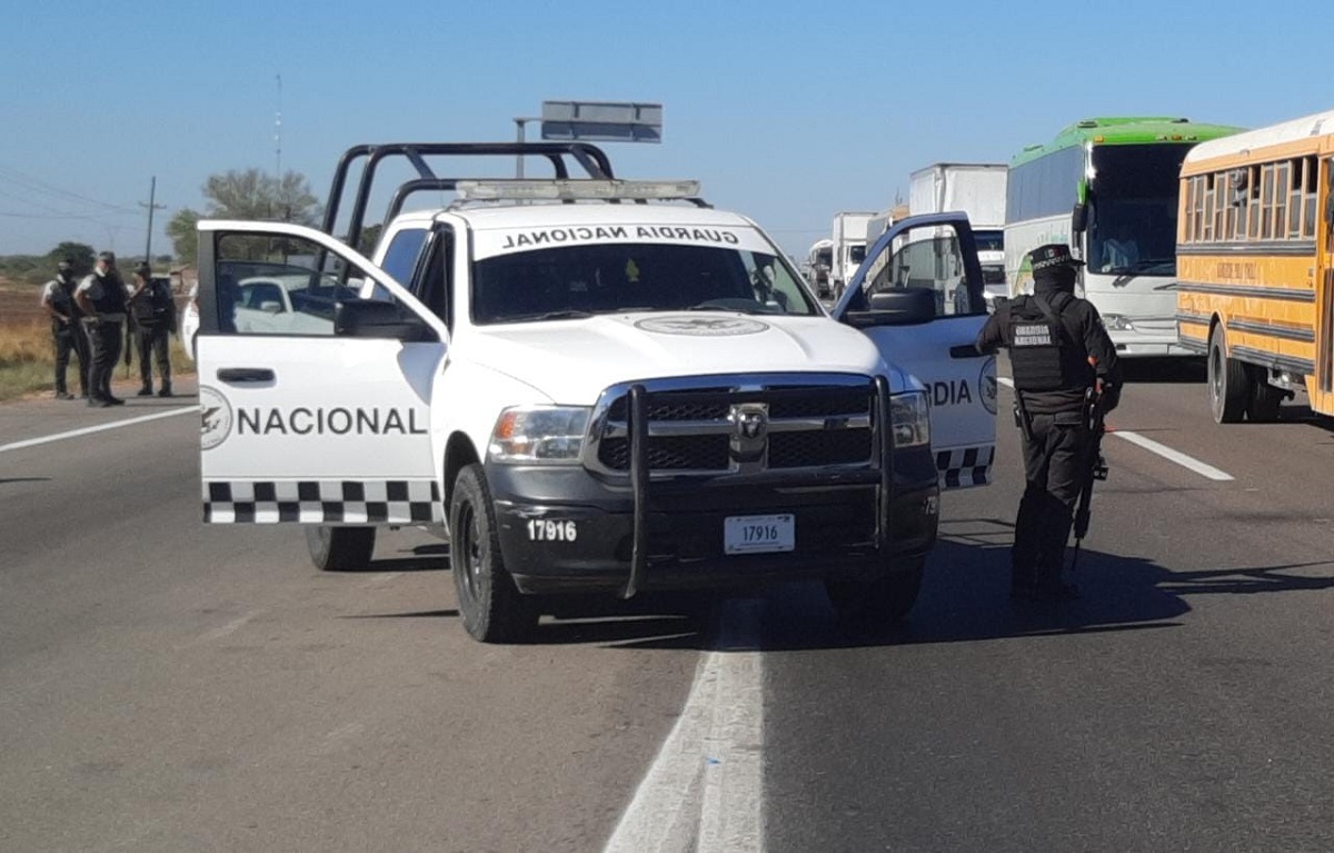 Grupo armado ataca a la Guardia Nacional en el Ejido El Camarón, en Escuinapa, Sinaloa; hay un elemento fallecido