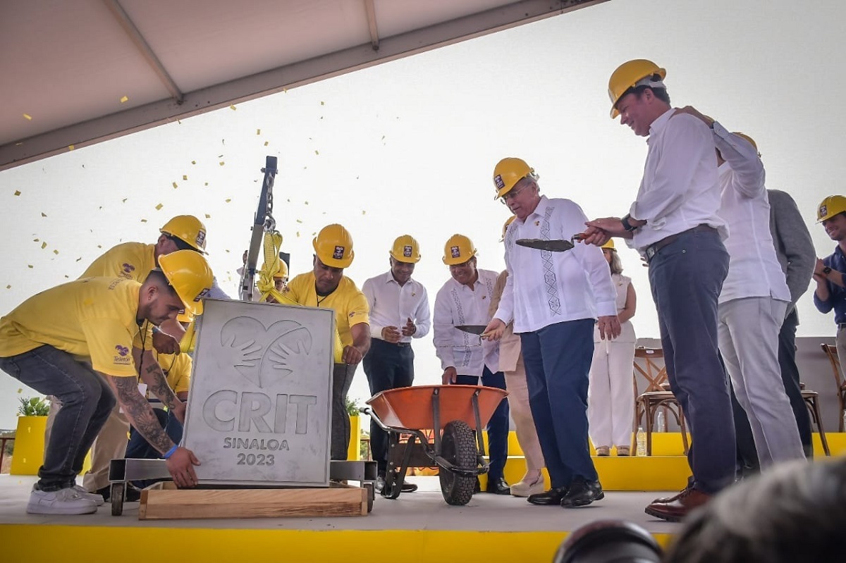En cimientos del CRIT Mazatlán también laten corazones de empresas sinaloenses, Casa Ley aplaude el inicio de su construcción