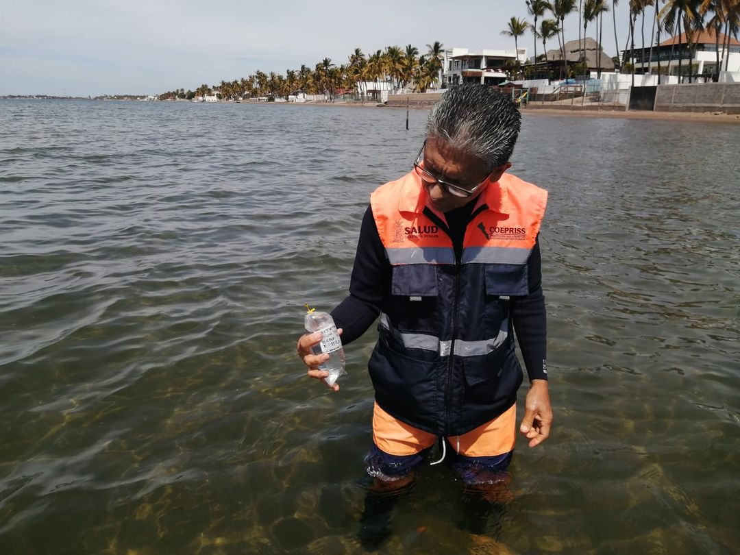 Coepriss informa que playas de Sinaloa son aptas para bañarse