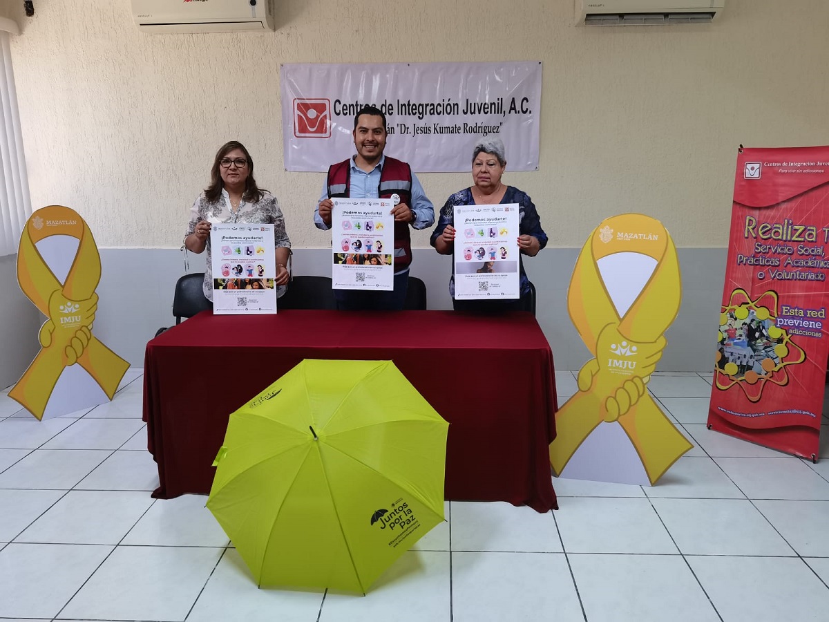 Por el bien de la juventud mazatleca IMJU, SIPPINA y CIJ firman convenio de labores