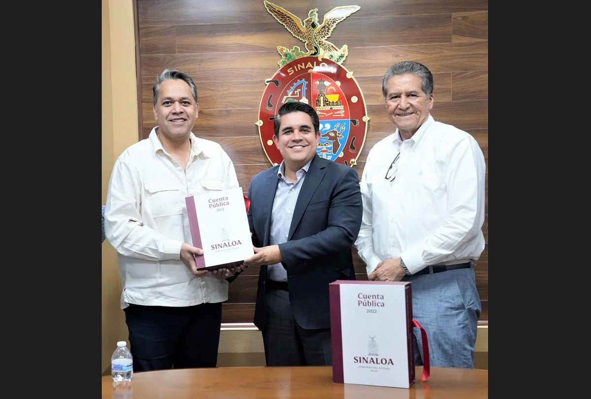 El Ejecutivo estatal entrega al Congreso la cuenta pública del año fiscal 2022