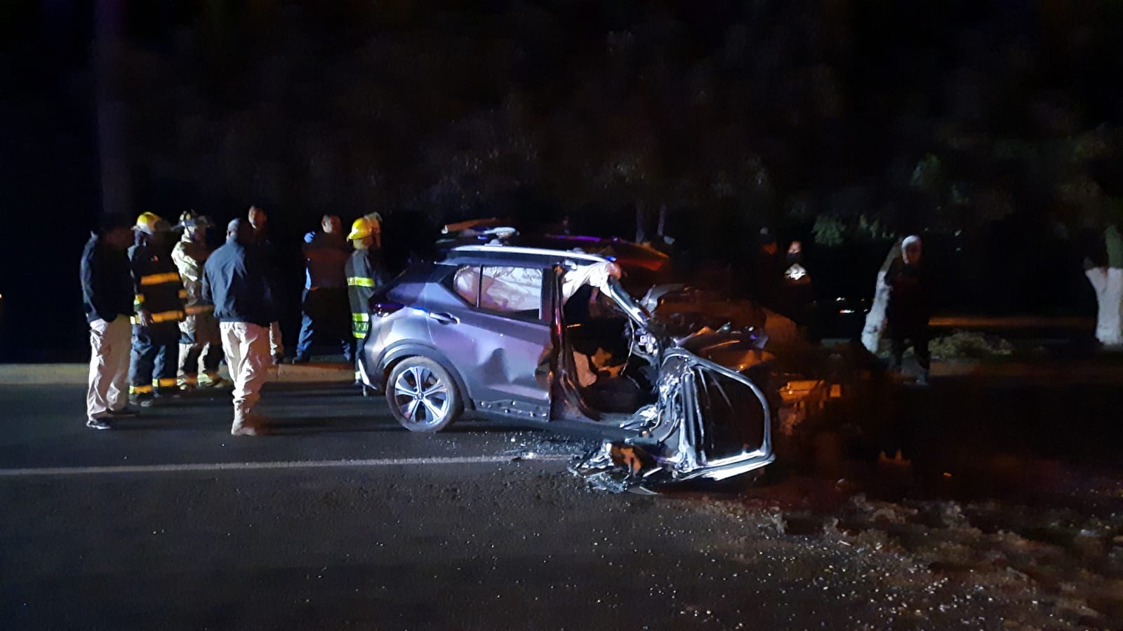 Don Rafael queda ‘prensado’ tras chocar aparatosamente en su auto, en ...