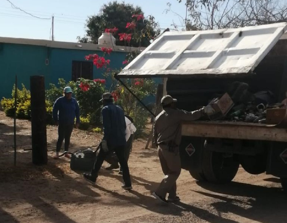 Eliminan criaderos de moscos en tres comunidades de El Fuerte