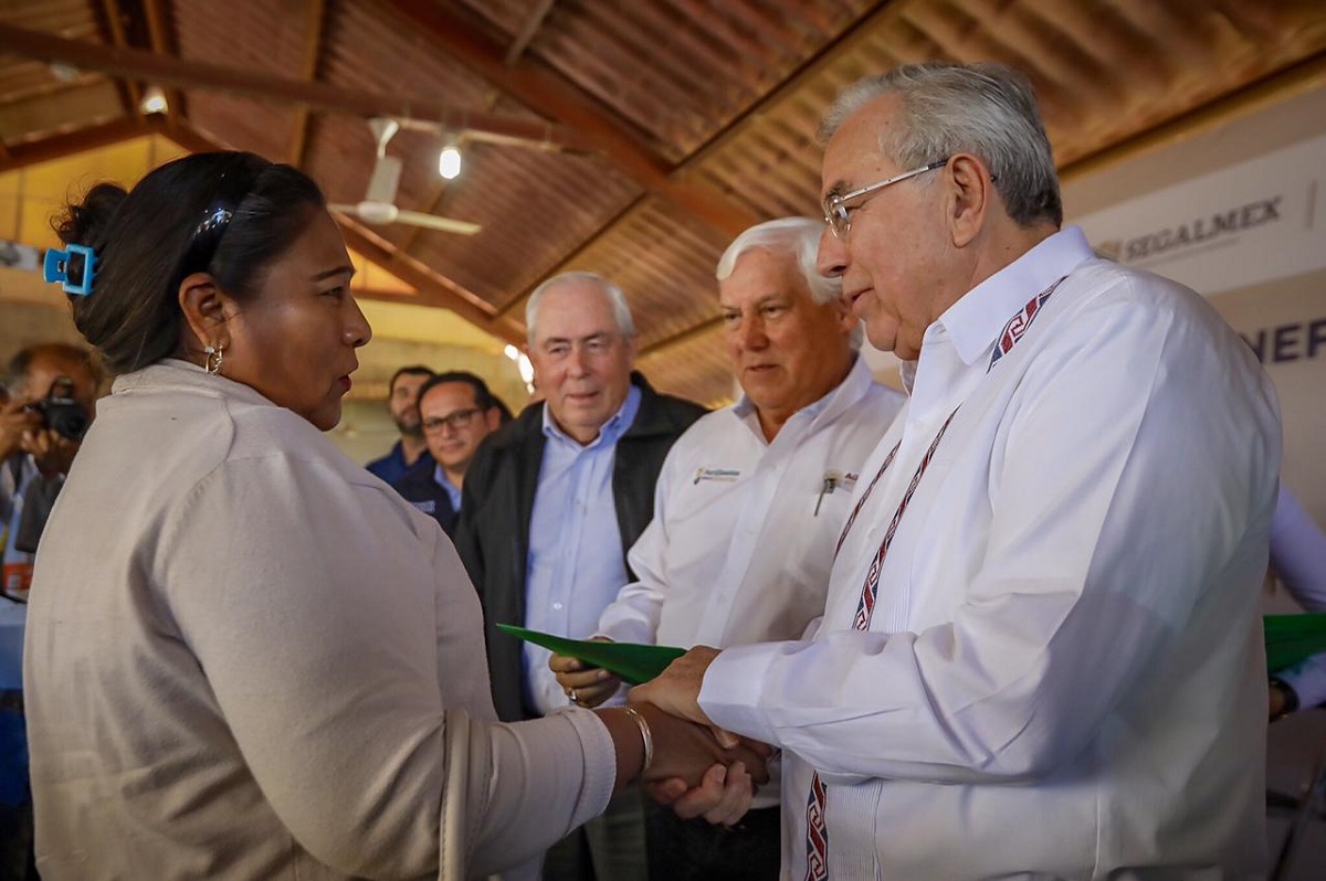Reciben ahomenses insumos del Programa de Fertilizantes para el Bienestar