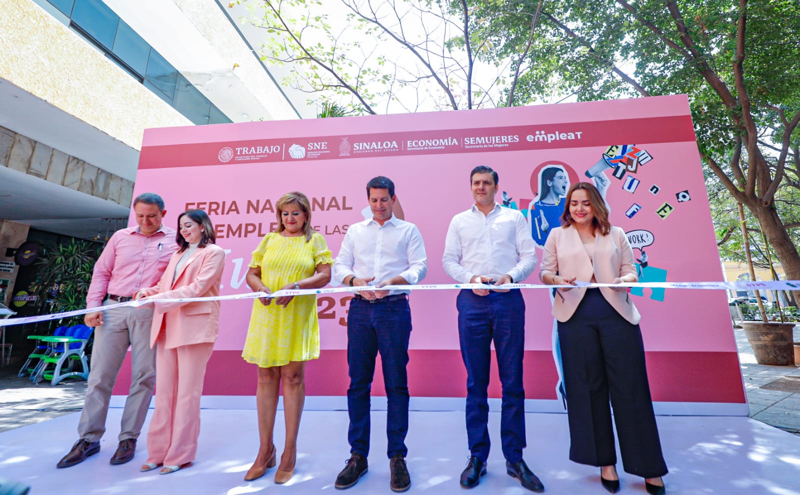 ¿Buscas empleo? Aún estás a tiempo, inauguran Feria Nacional del Empleo de las Mujeres en Culiacán