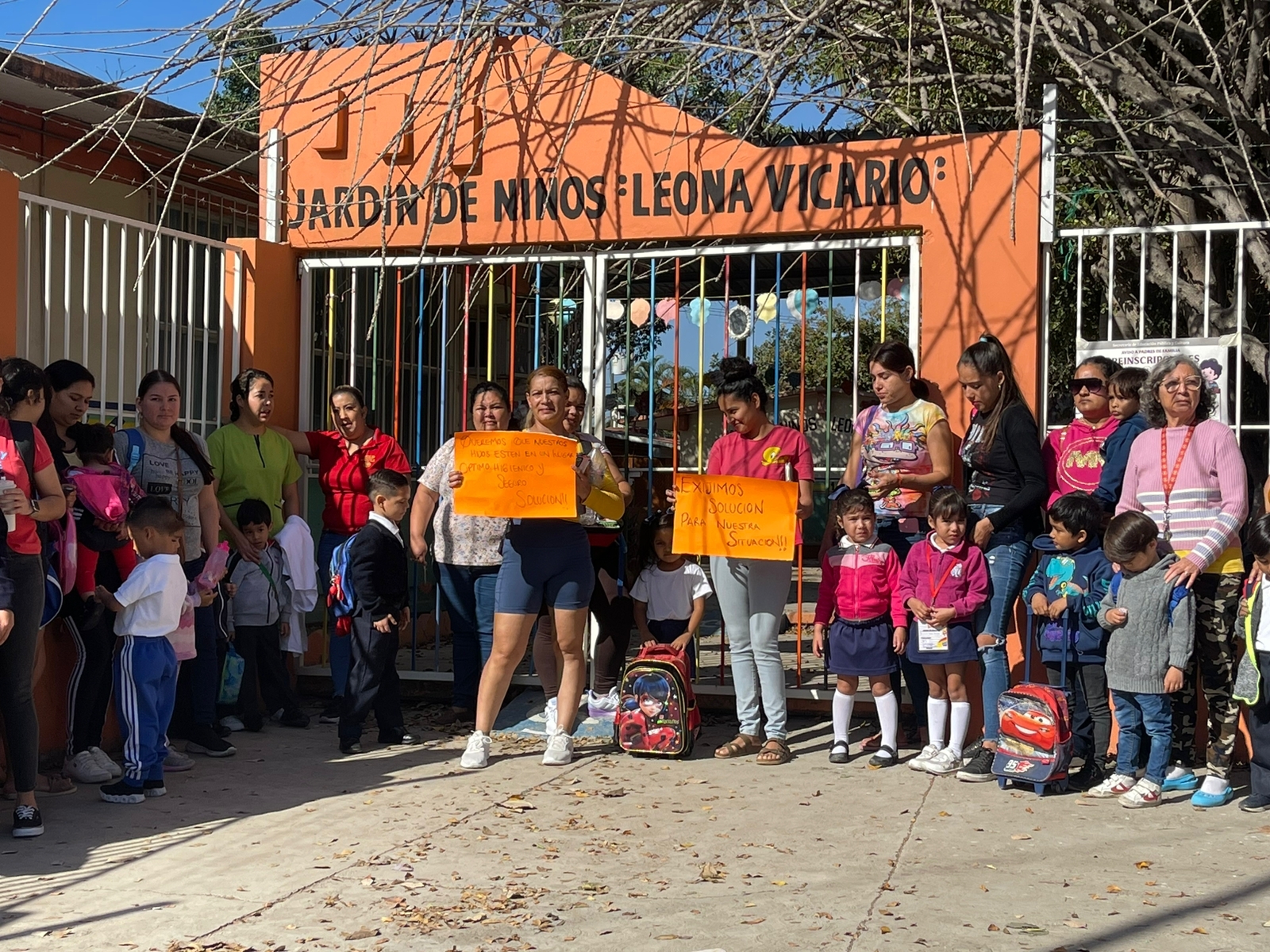 ‘No pasan ni cinco días en que tengan nuevo intendente’, situación del kínder Leona Vicario no fue reportada a la SEPyC