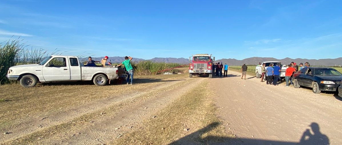 Rescatan sin vida a menor que cayó en una obra hidráulica de El Carrizo