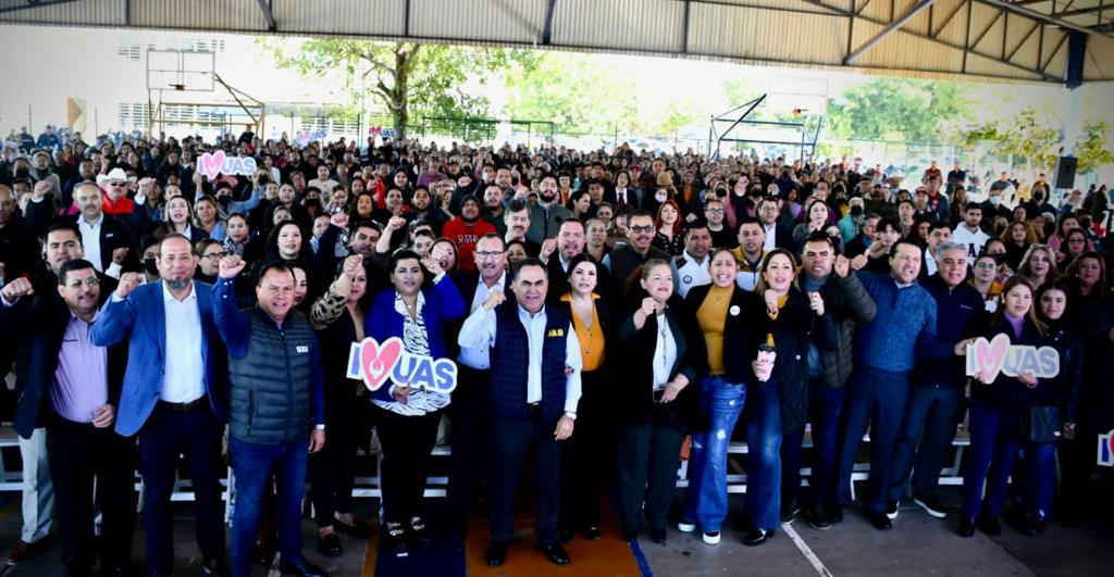 ‘Ante cualquier amenaza estamos con la UAS’: Padres de familia muestran apoyo ante el rector Madueña