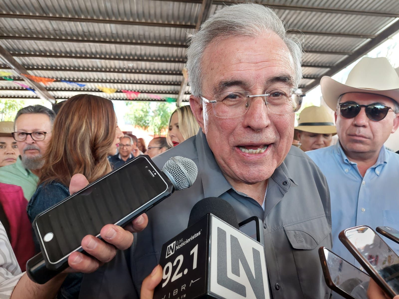 AMLO vendrá a Sinaloa en dos semanas para inaugurar el puente de El Quelite, anunció Rocha Moya