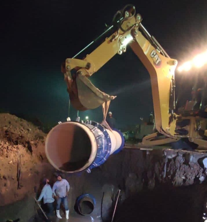 A partir de las 10 de la mañana ya tendrán agua potable las colonias en la zona sur poniente de Culiacán