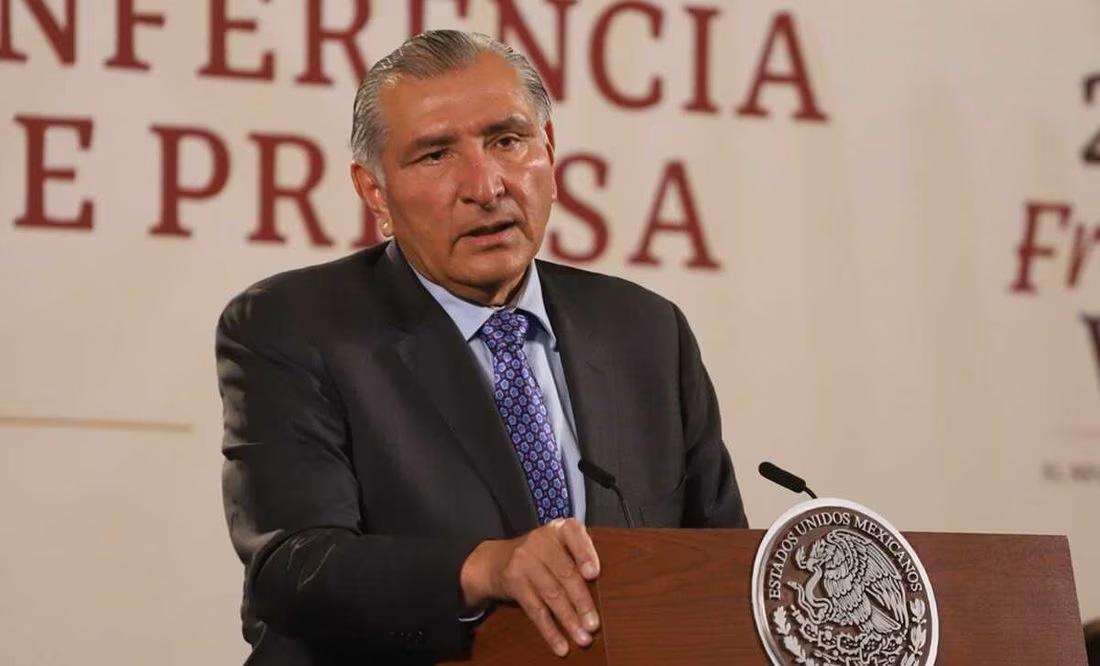 En ausencia de AMLO por COVID-19, Adán Augusto López encabeza la conferencia ‘mañanera’