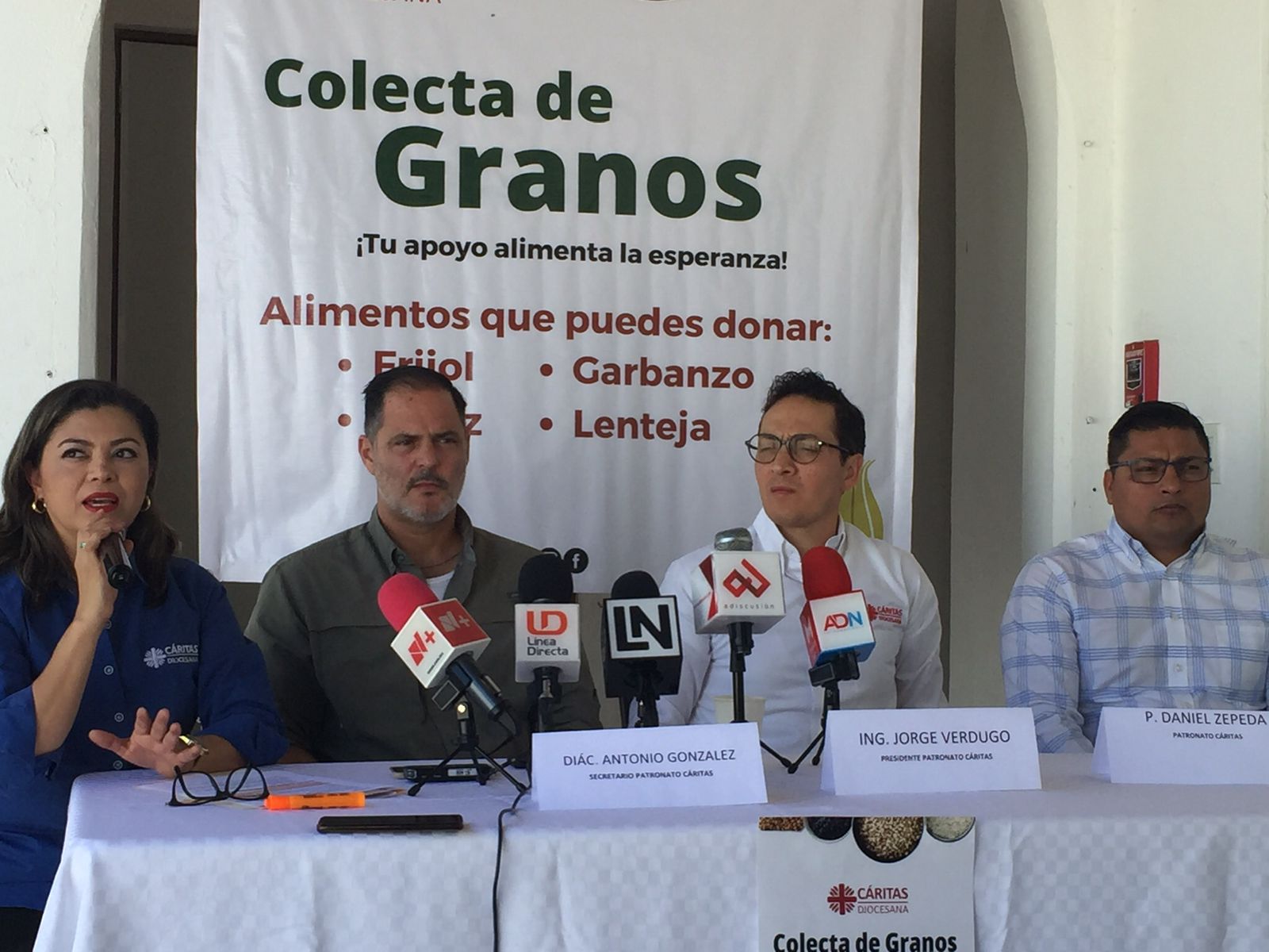 Anuncia Cáritas Diocesana su Colecta Anual de Granos; buscan frijol, arroz, lenteja y garbanzo