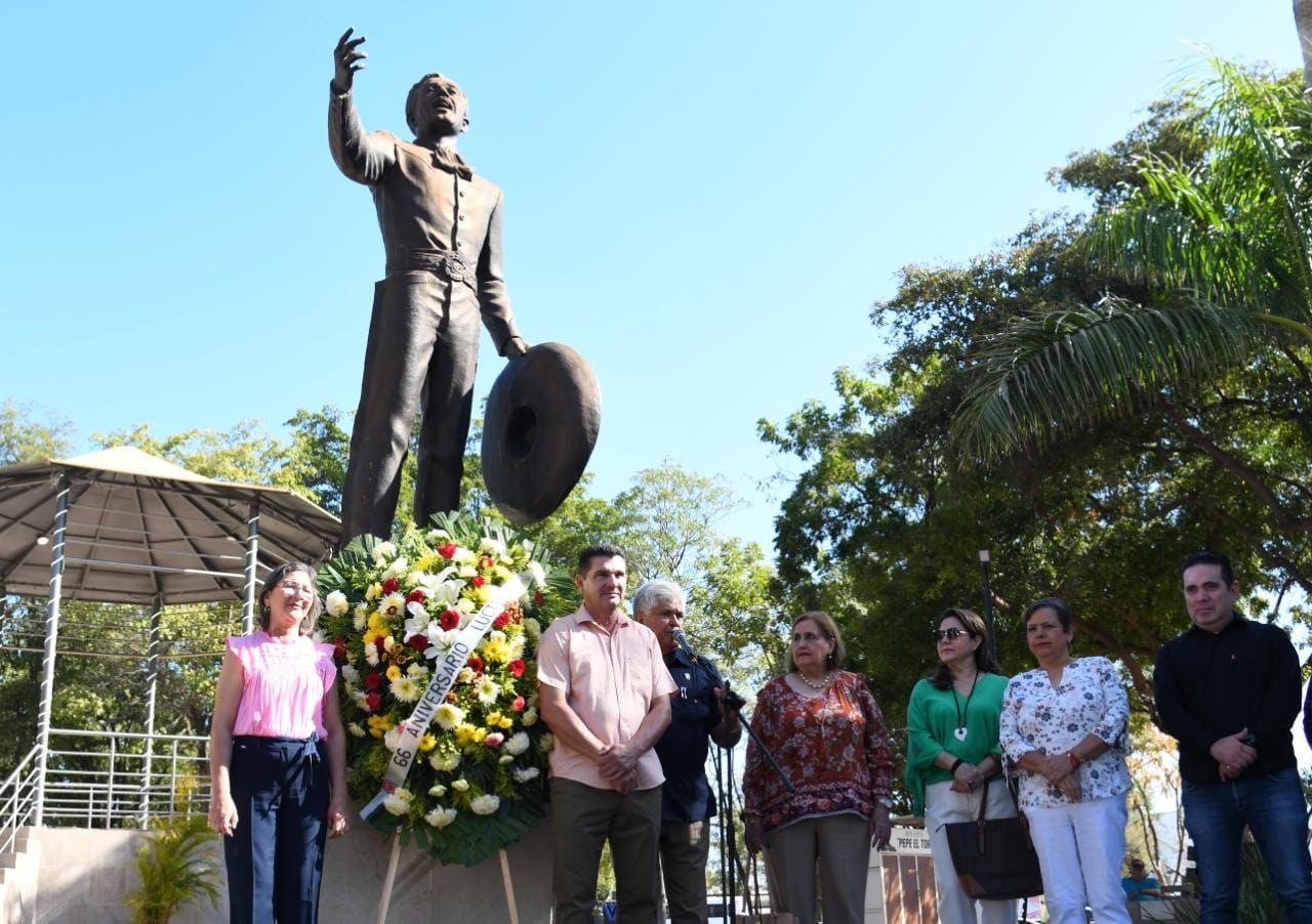 Nuevas generaciones deben conocer la historia de Pedro Infante, es el ícono que le ha dado identidad a Guamúchil: Alcalde