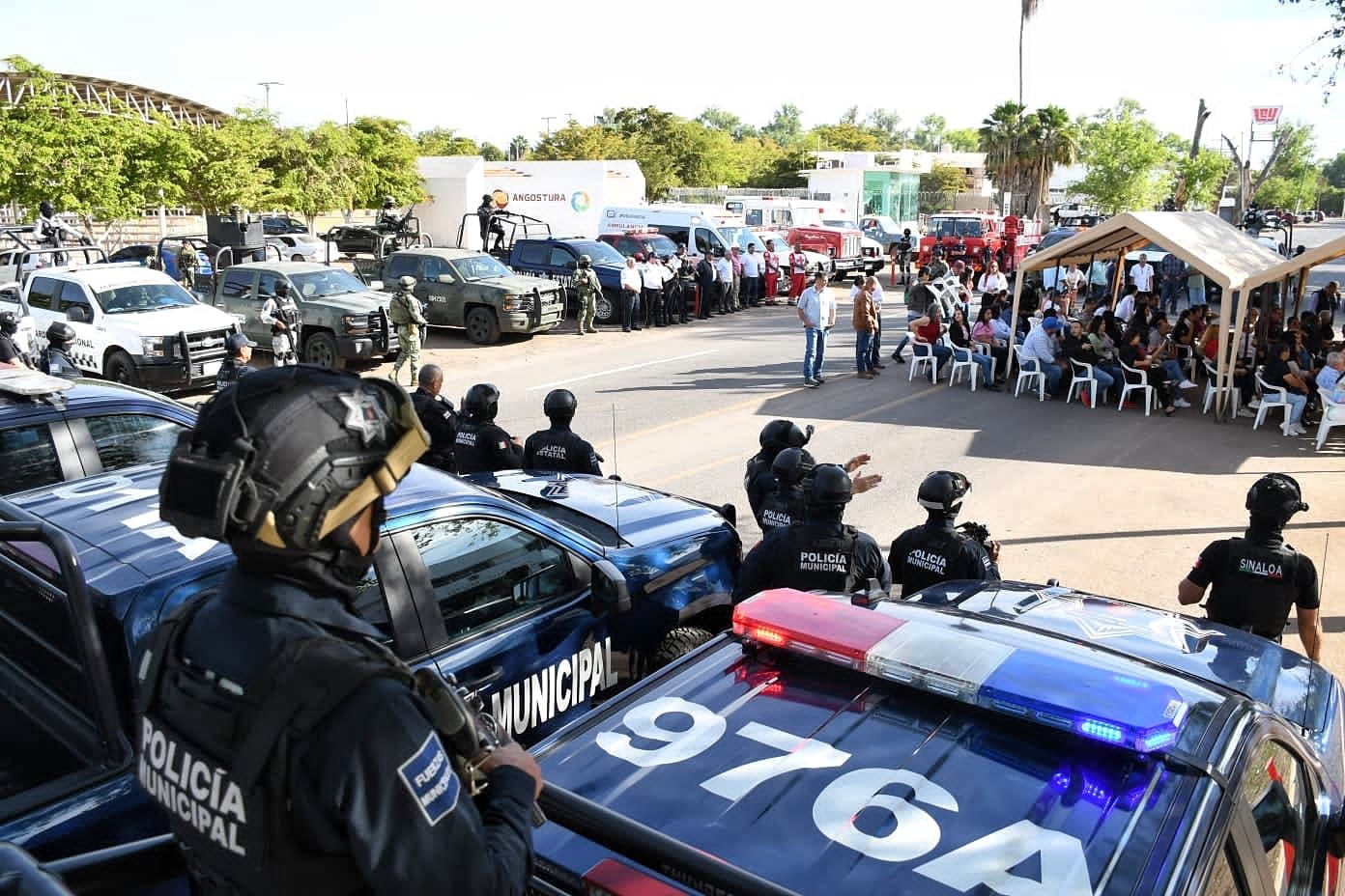 Arranca de manera oficial operativo de Semana Santa en Angostura; 200 elementos cuidarán a los vacacionistas