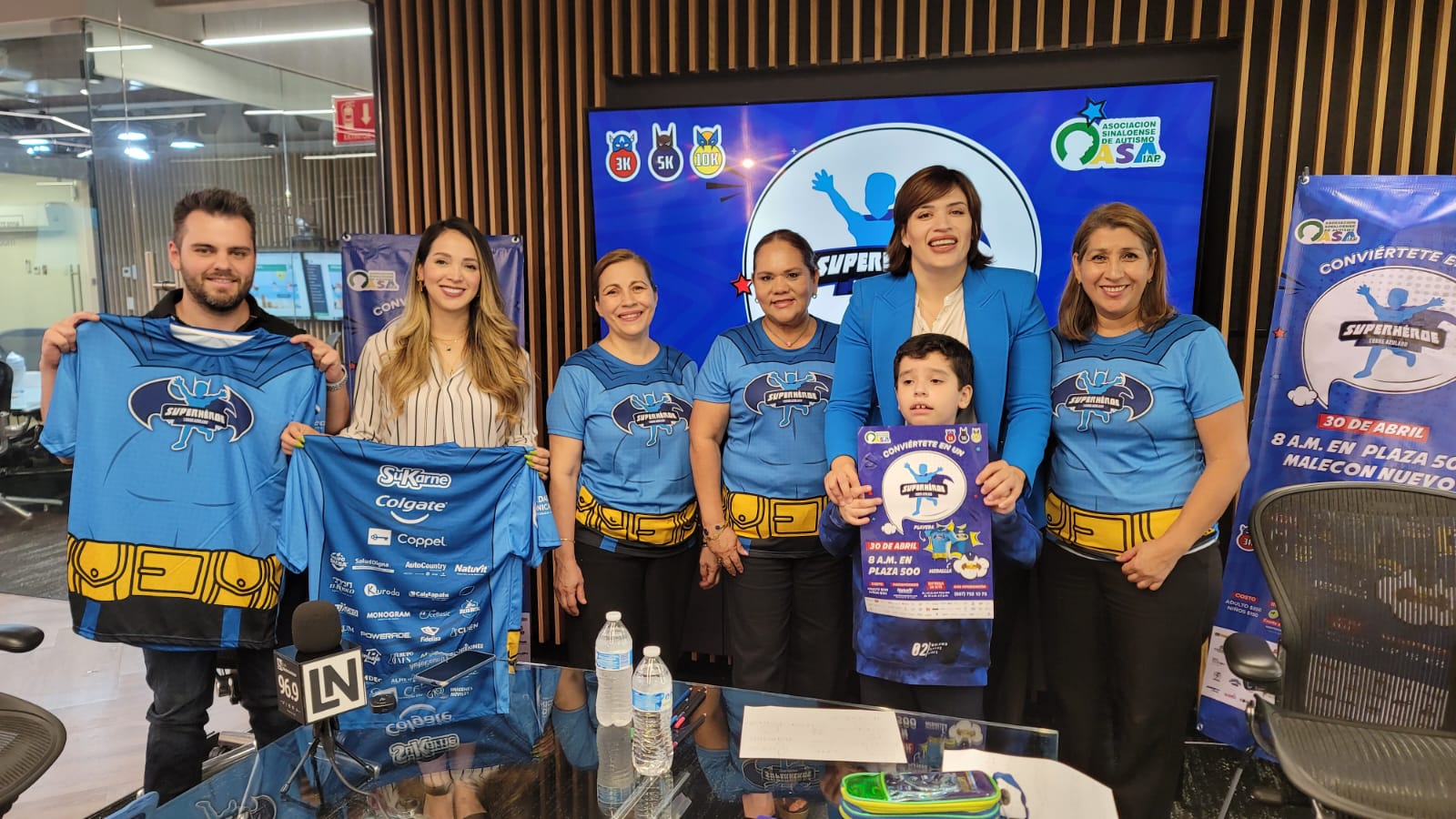 Conviértete en un superhéroe y corre ‘azulado’, la Asociación Sinaloense de Autismo invita a su carrera pedestre