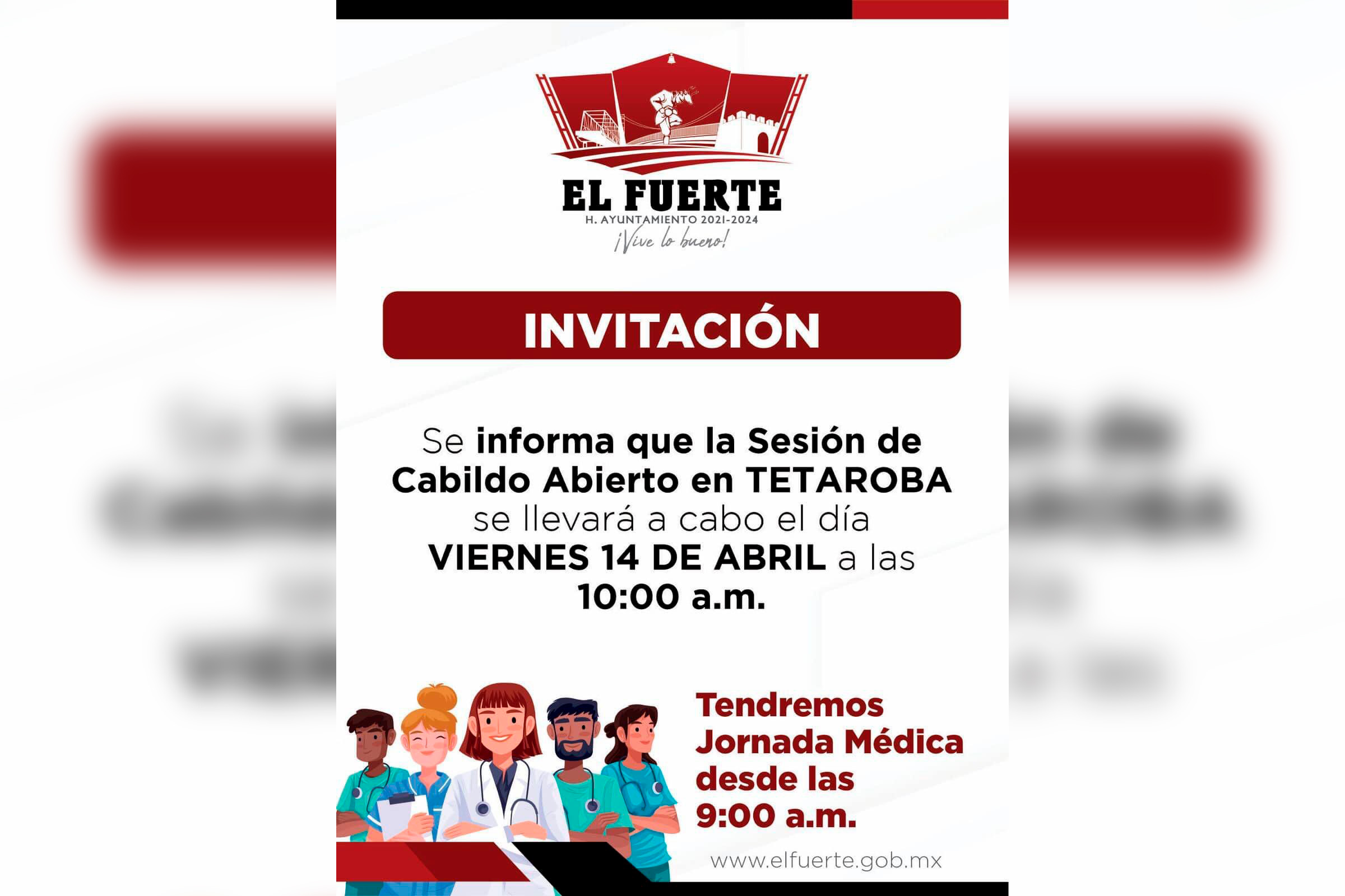 Cabildo Abierto y Jornada Médica llegan a la Sindicatura de Tetaroba