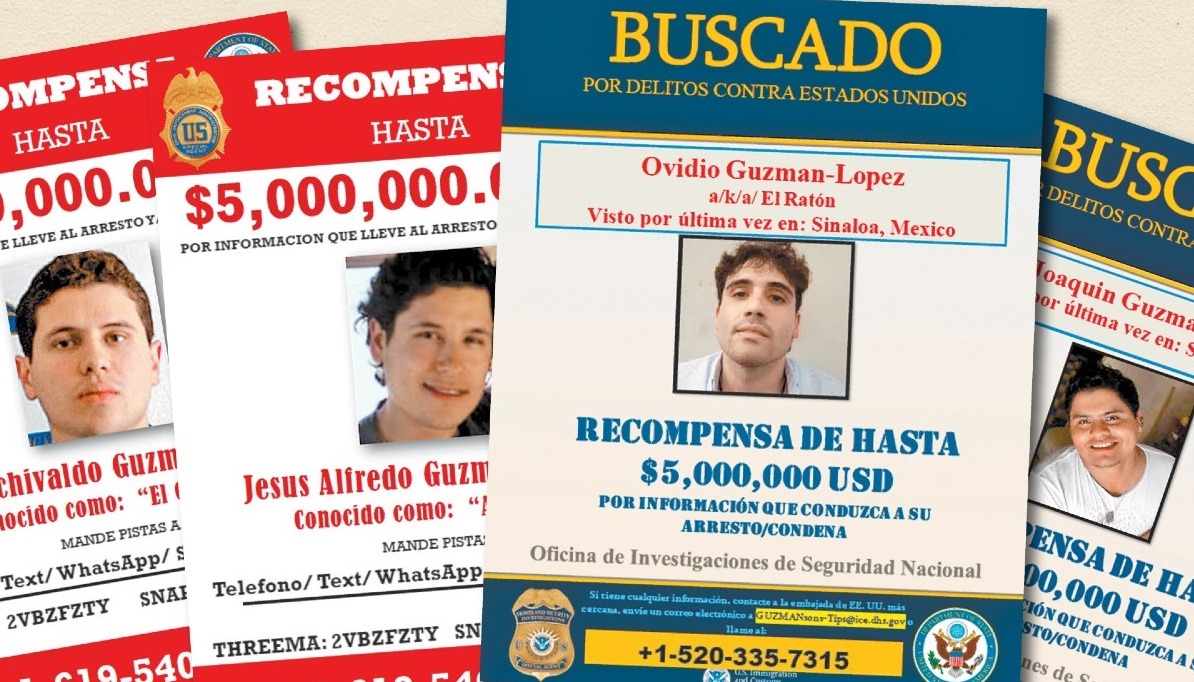 EU vs ‘Los Chapitos’… abren cargos contra los hijos de ‘El Chapo’, por operaciones del Cártel de Sinaloa