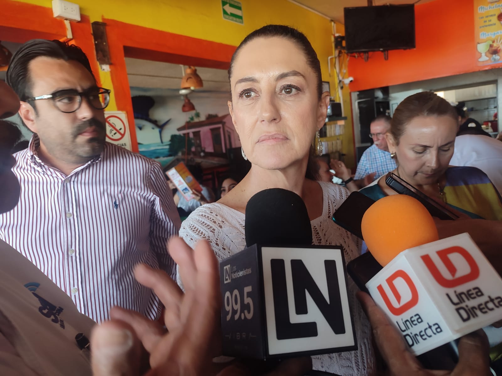 Sí podemos, pero no quiero sustituir a AMLO, queremos continuar: Claudia Sheinbaum en su visita a Mazatlán
