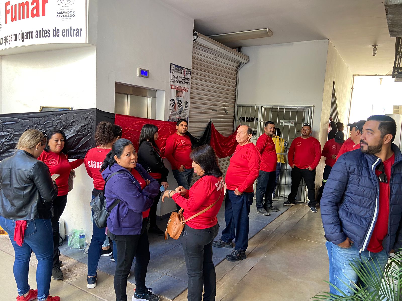 Estalla la huelga en el Ayuntamiento de Salvador Alvarado; sindicalizados no aceptan aumento del 8%