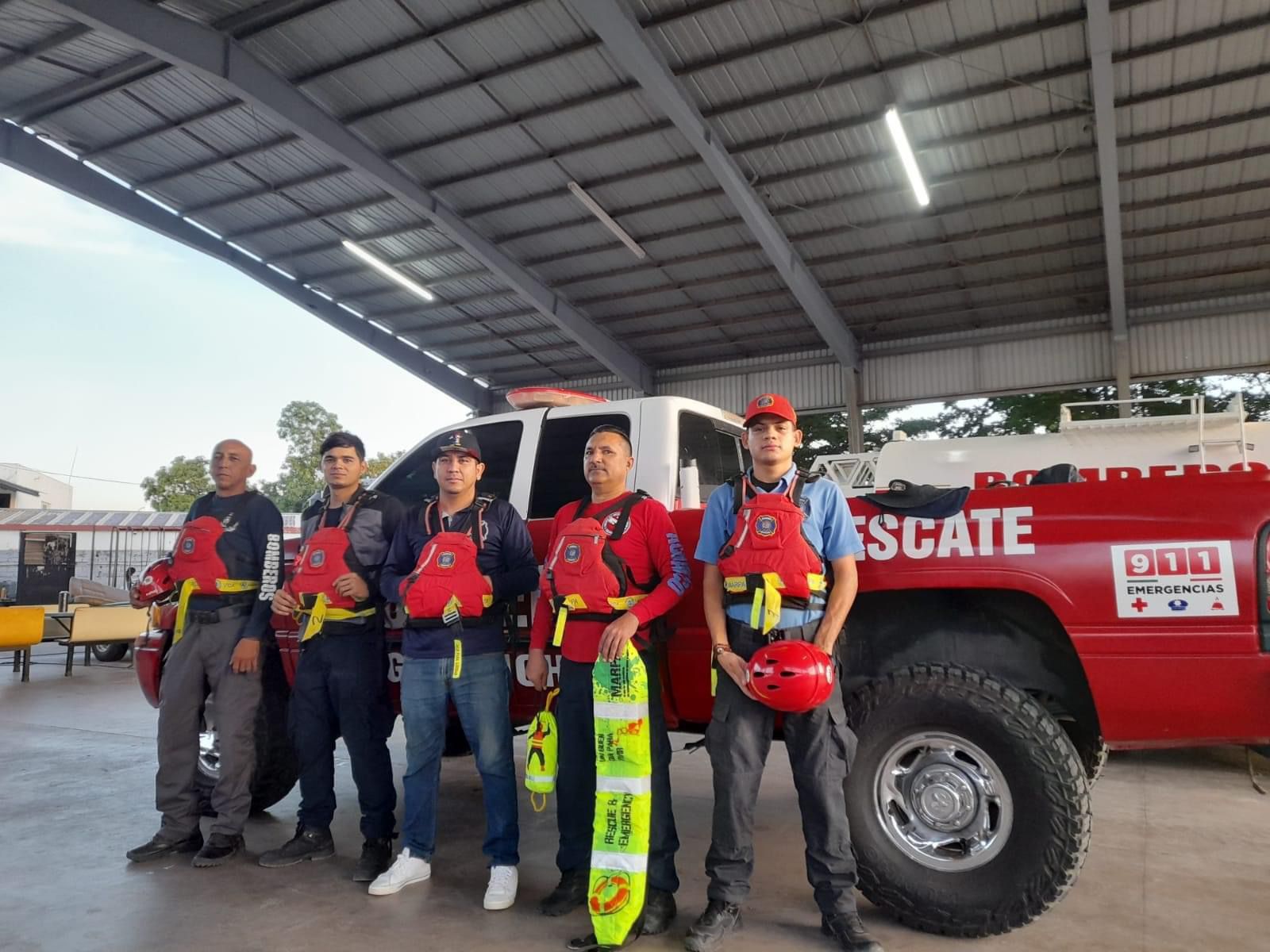 Este miércoles salen a Bellavista 15 elementos de Bomberos Guamúchil a cuidar a los vacacionistas
