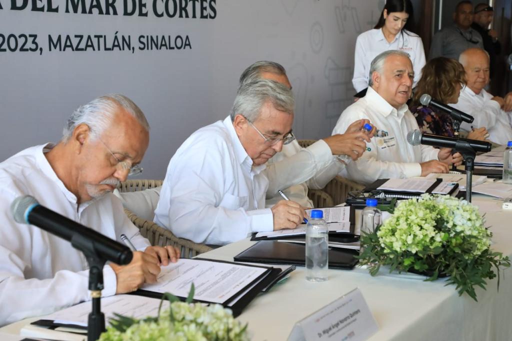 Firman gobernadores Convenio de Alianza del Mar de Cortés para consolidar la macro región