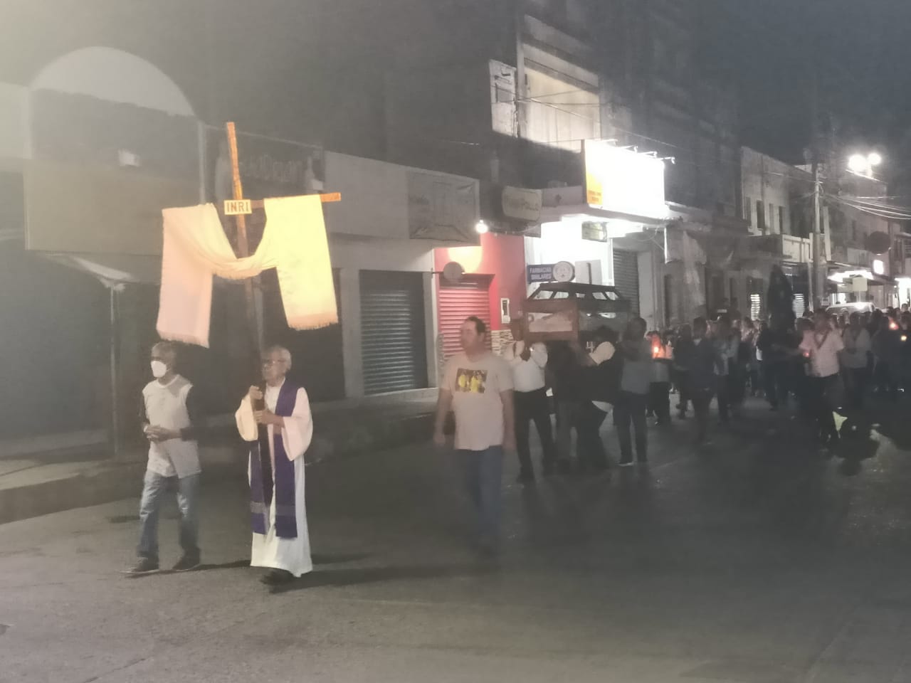 Guarda aún en zona rural de Mazatlán tradición de la procesión del silencio en Viernes Santo