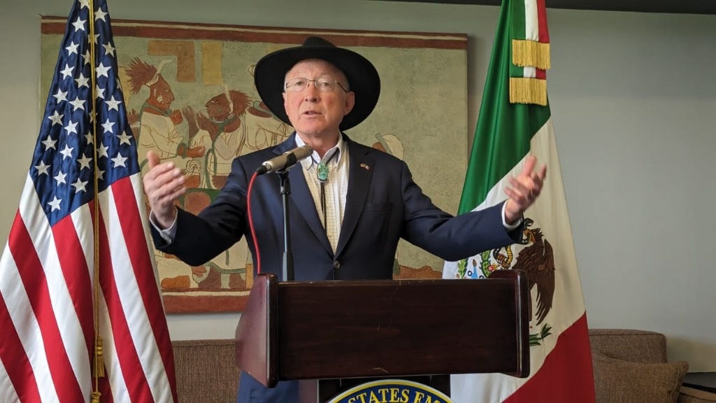 Ken Salazar insiste en la extradición de Ovidio; confía que se desmantelarán cárteles distribuidores de fentanilo