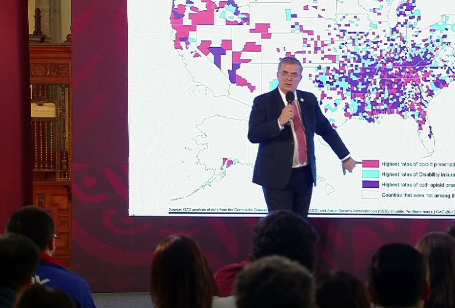 Fentanilo: ‘México no creó el problema’, responde enérgico Ebrard a senador Graham, tras mensaje a AMLO