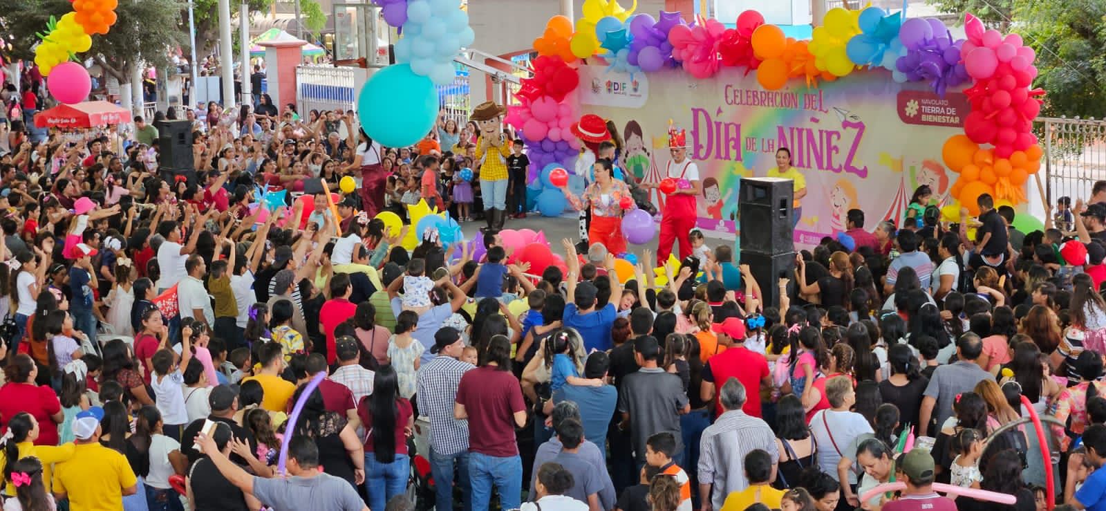 Margoth Urrea Pérez festeja a más de 5 mil niñas y niños navolatenses