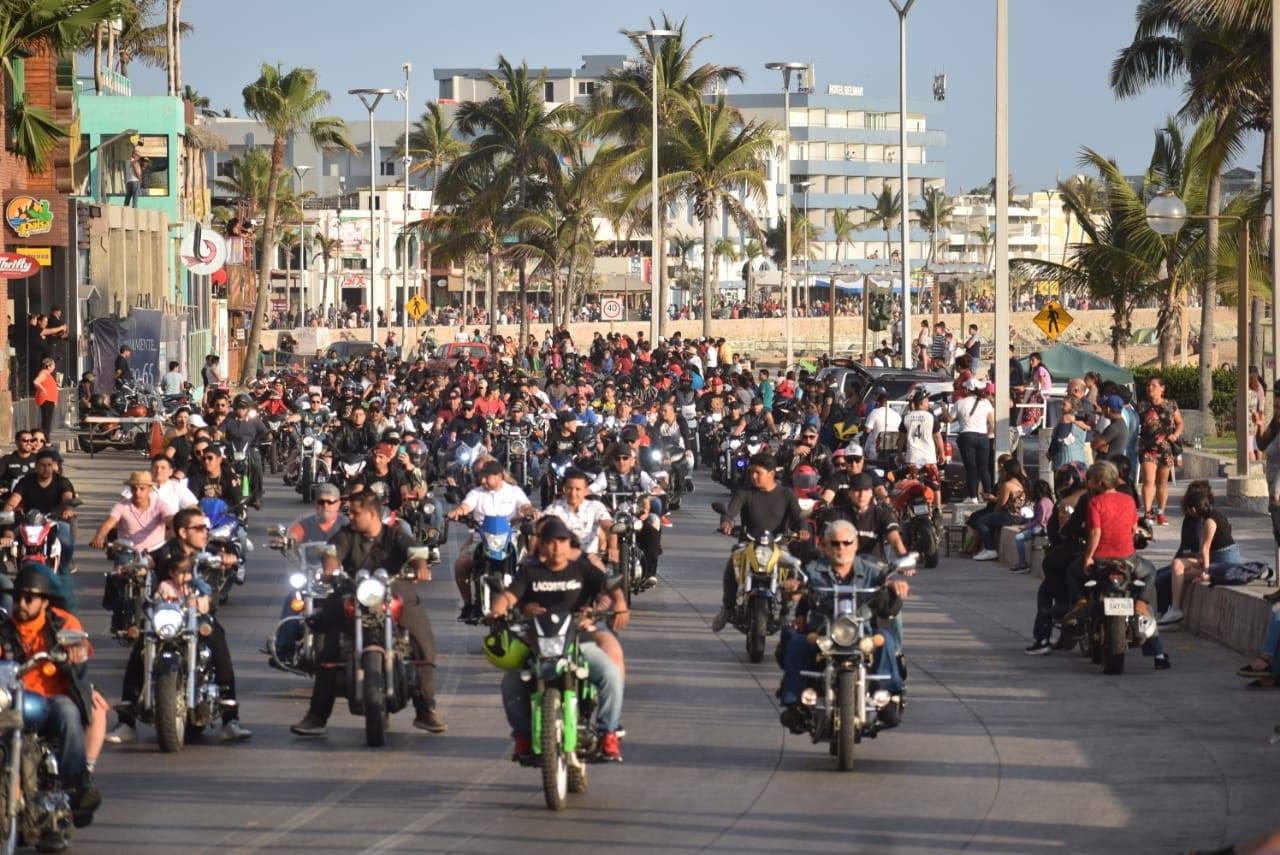 Mazatlán, sede biker de toda Latinoamérica; vienen desde Alaska y Costa Rica a la Semana de la Moto 2023