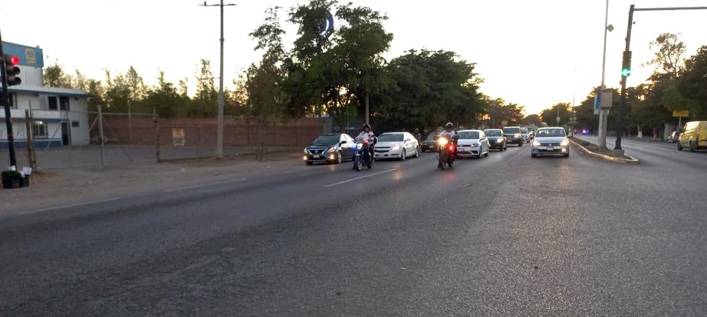 Para evitar accidentes, Tránsito implementa “Operativo Carrusel” en carreteras a Navolato y Ponce