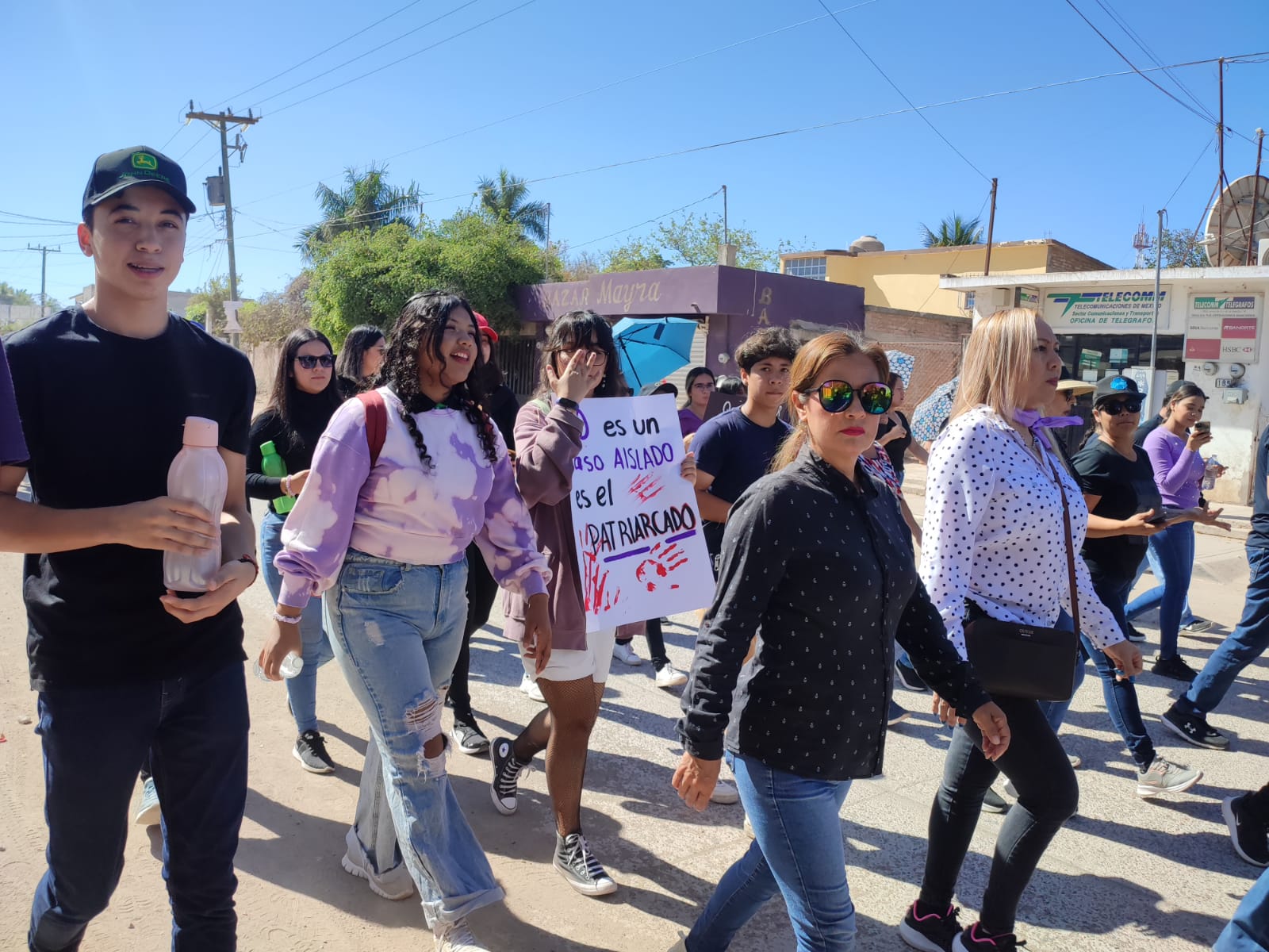 Por Bertha Alicia y todas las víctimas, salen a las calles de Juan José Ríos a marchar