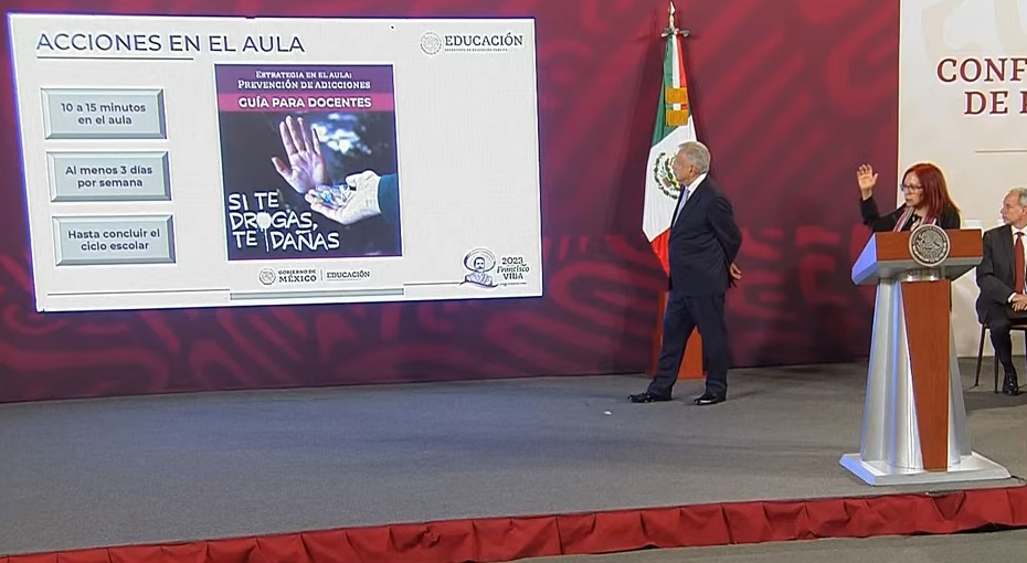 ‘Si te drogas te dañas’, la estrategia de prevención contra el fentanilo, arrancará este lunes en las aulas