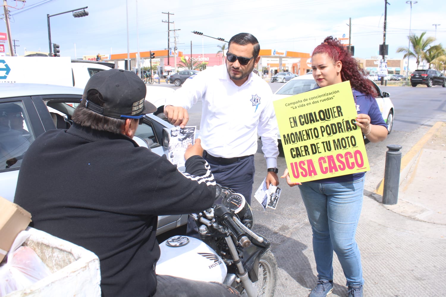 Promueven respeto a la ley de movilidad sustentable a participantes de la Semana de la Moto 2023