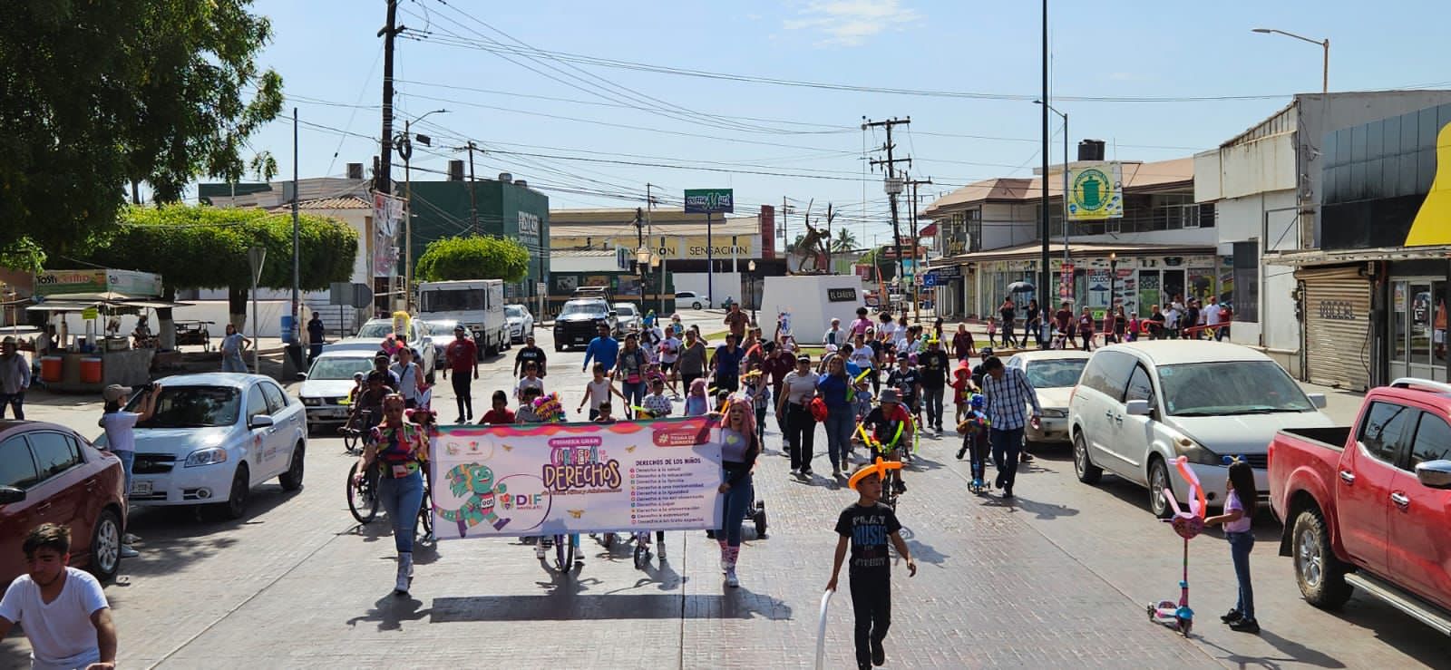Realizan en Navolato la Primera Gran Carrera por los Derechos de las Niñas, Niños y Adolescentes