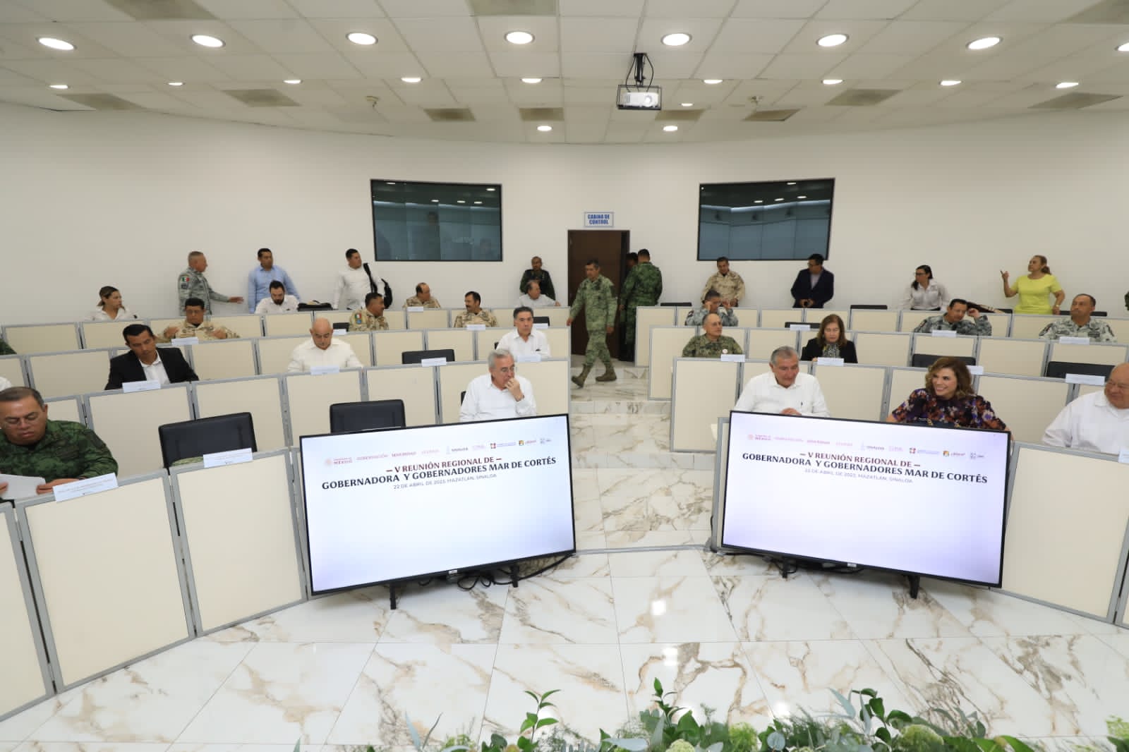 Se pronuncian gobernadores del Mar de Cortés para que la Guardia Nacional esté bajo el mando de la Sedena