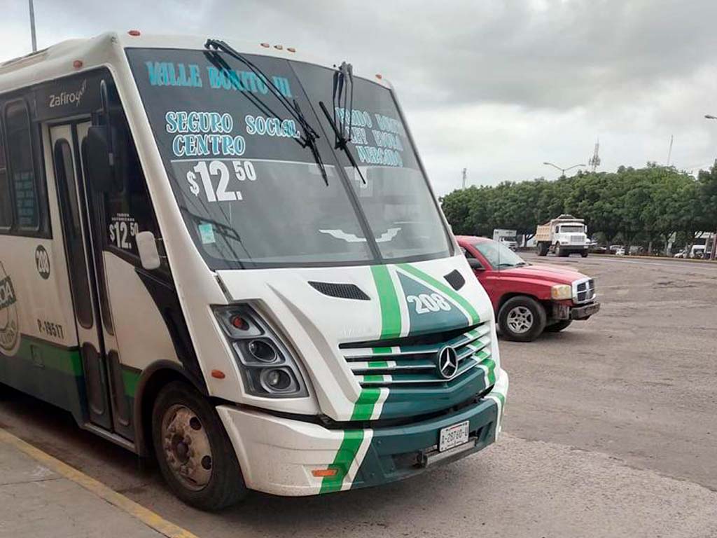 Servicio de transporte público urbano se reducirá al 50 por ciento a partir del jueves; las rutas foráneas se suspenderán