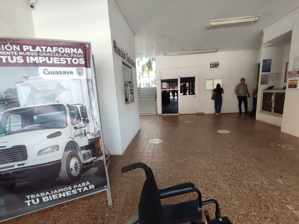 Consideran inviable instalar elevador en Ayuntamiento de Guasave, buscarán construir rampa como alternativa