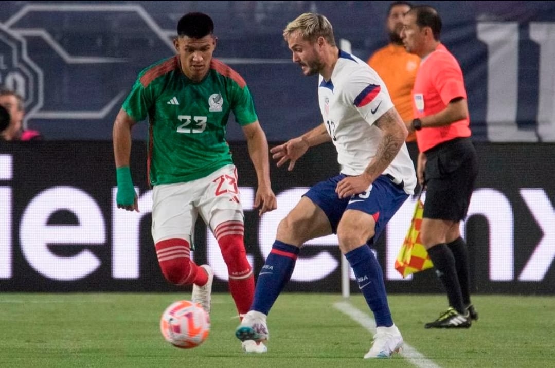 Empatan México y Estados Unidos en juego amistoso