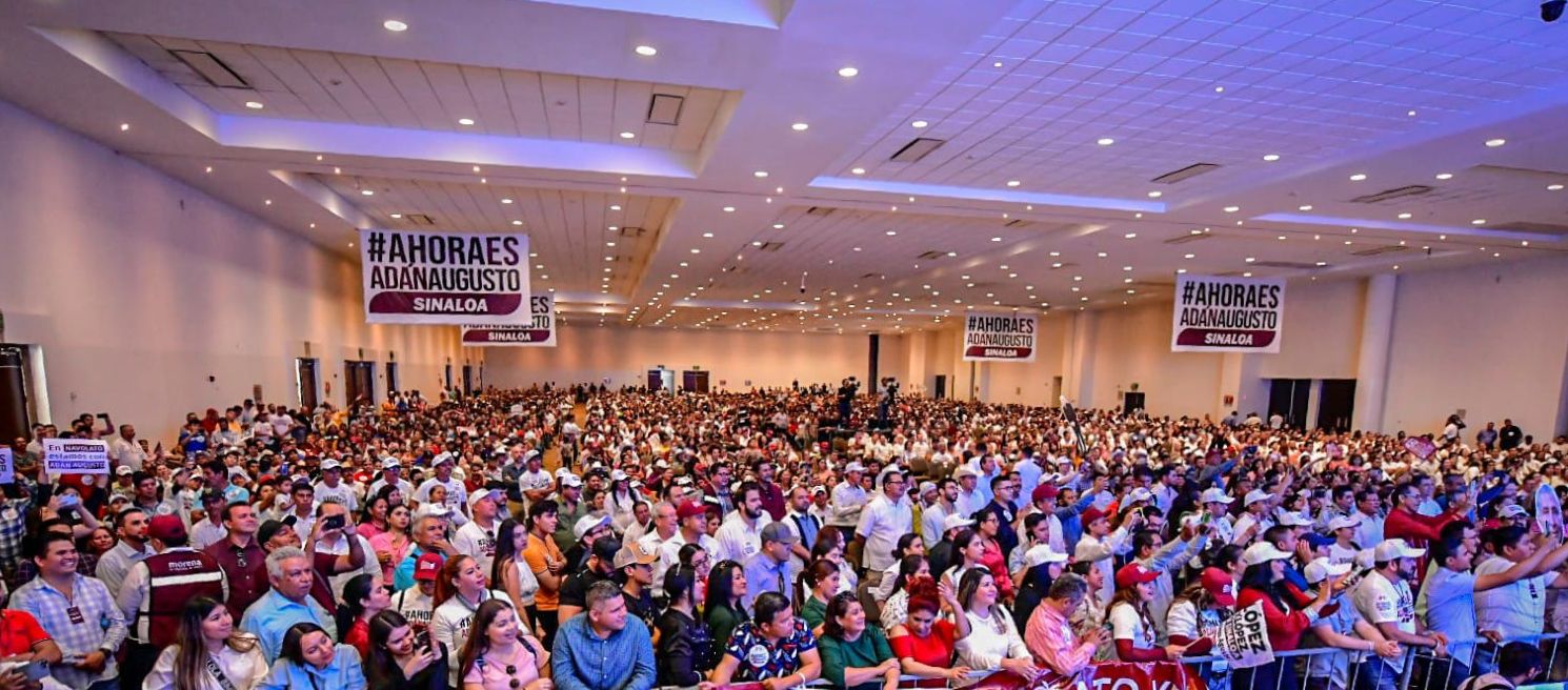 “Este es Adán Augusto, es una ‘corcholata’ y quiere ser presidente”: Rocha; ‘presidente’ y ‘López x López’, le gritan en Mazatlán