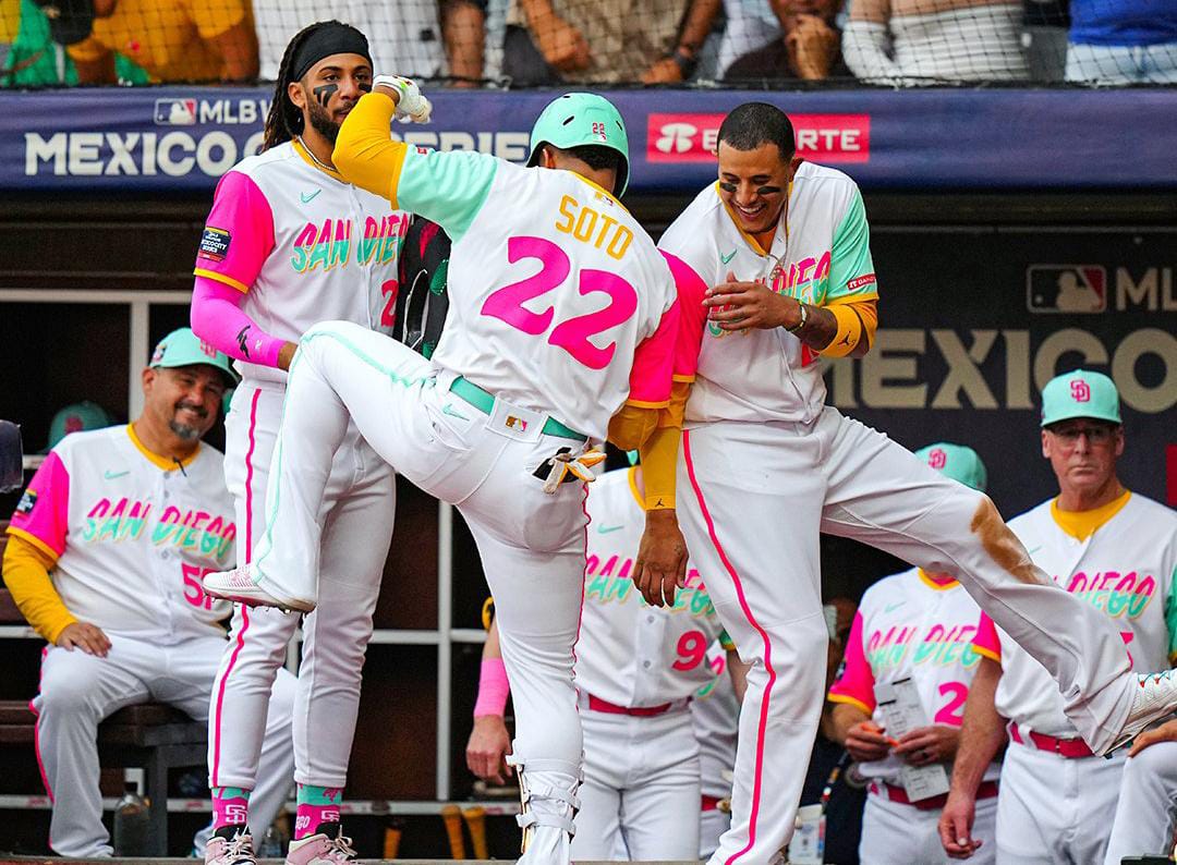 Gigantes y Padres arman fiesta de cuadrangulares en la México Series 2023