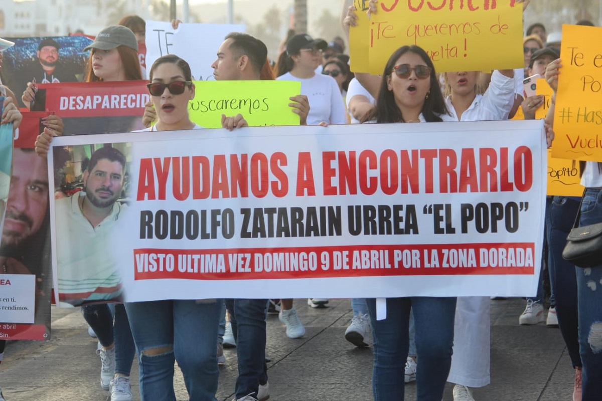¡No nos cierres la puerta Fiscalía, ayúdanos! Exigen atención de autoridades para localizar ahora a Rodolfo ‘El Popito’ Zatarain en Mazatlán
