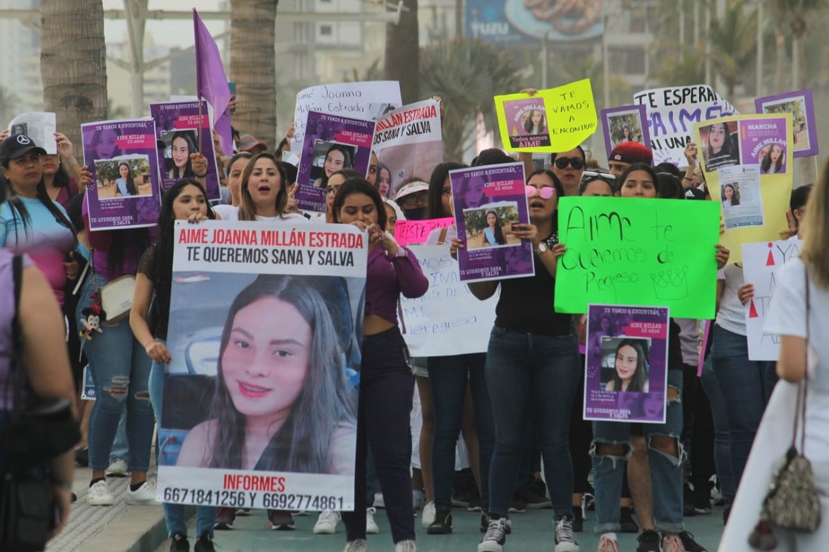 ‘Mi reina tiene que regresar’, en la Avenida Del Mar y Vicefiscalía claman por la aparición de Aimé Millán