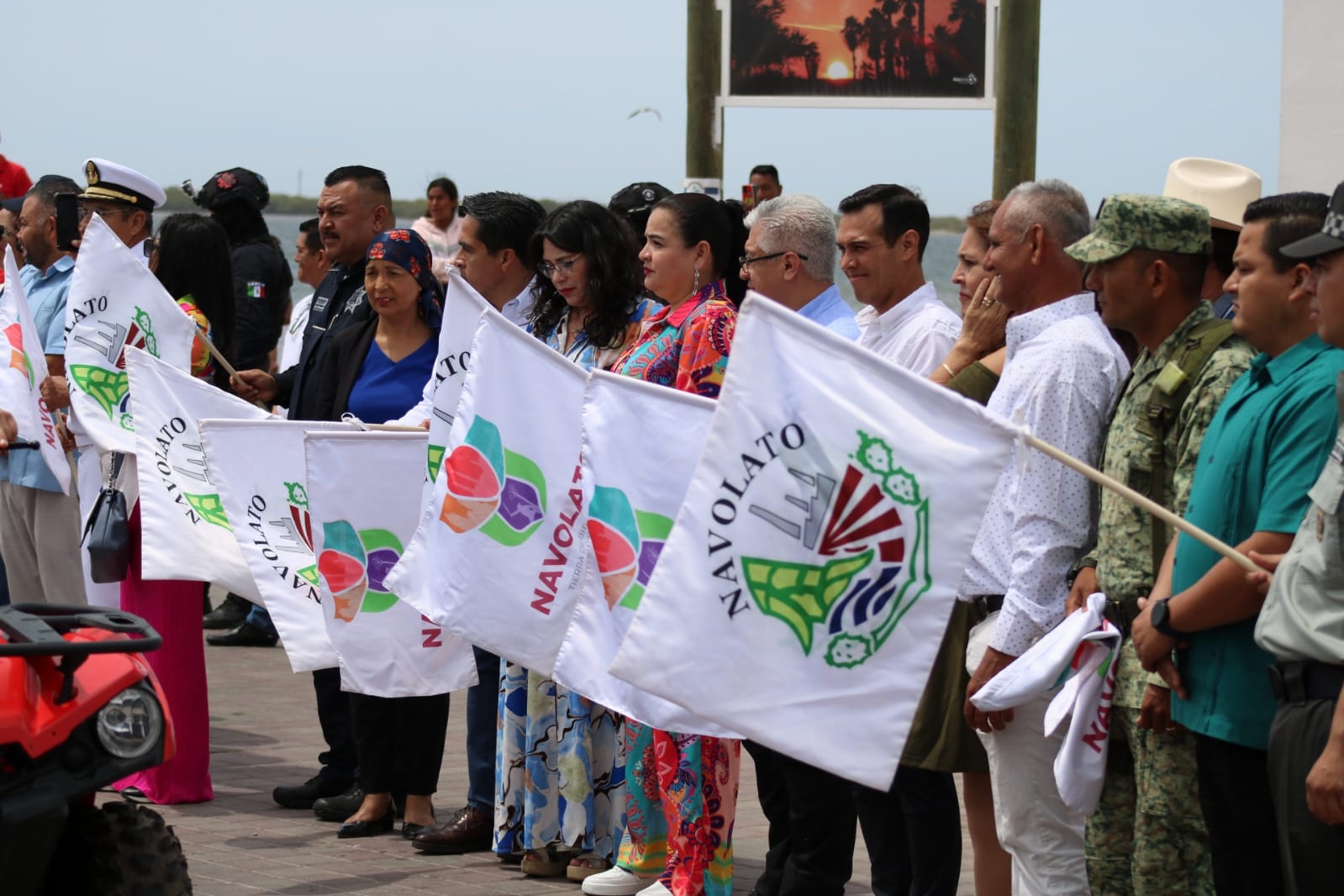 Encabezan Margoth Urrea y Cristóbal Castañeda, arranque de operativo Semana Santa 2023 en Altata