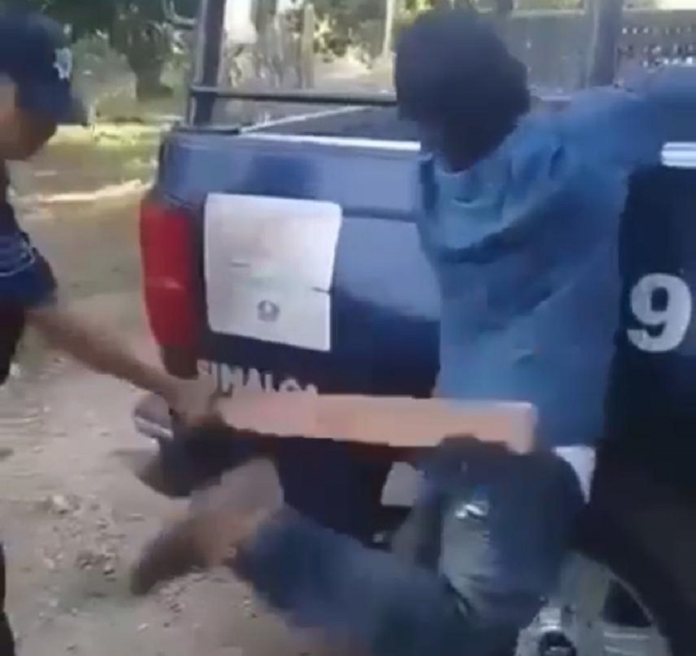 Ya se investiga de oficio a policías que ´tablearon´ a un civil en Escuinapa: CEDH