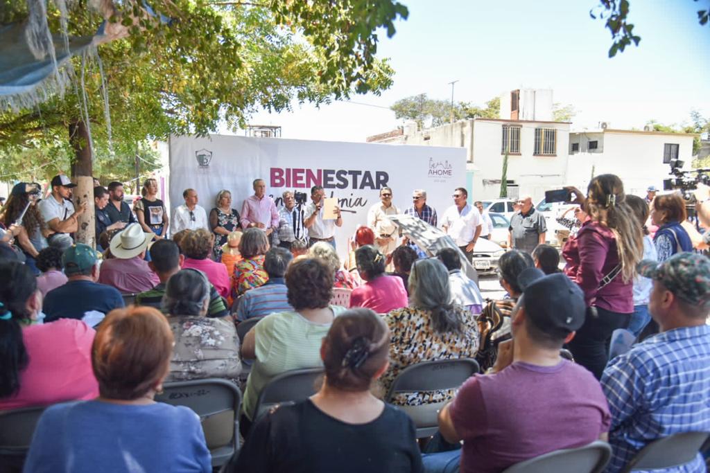 Bienestar en tu Colonia llega al sector Bachomo de Los Mochis, GVL lleva todos los programas del gobierno municipal