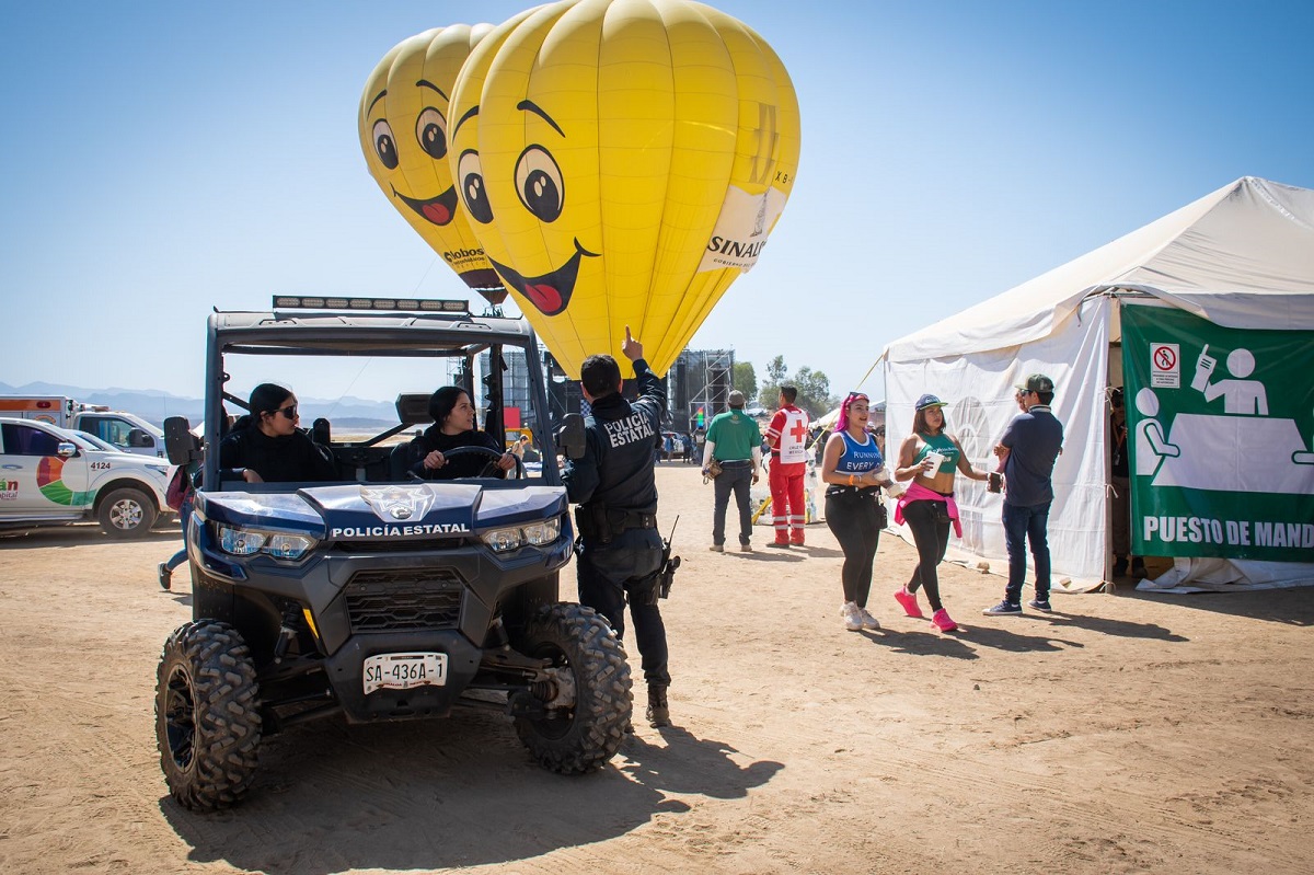 Limpieza, seguridad y organización destacan en desarrollo del Festival del Globo Culiacán 2023