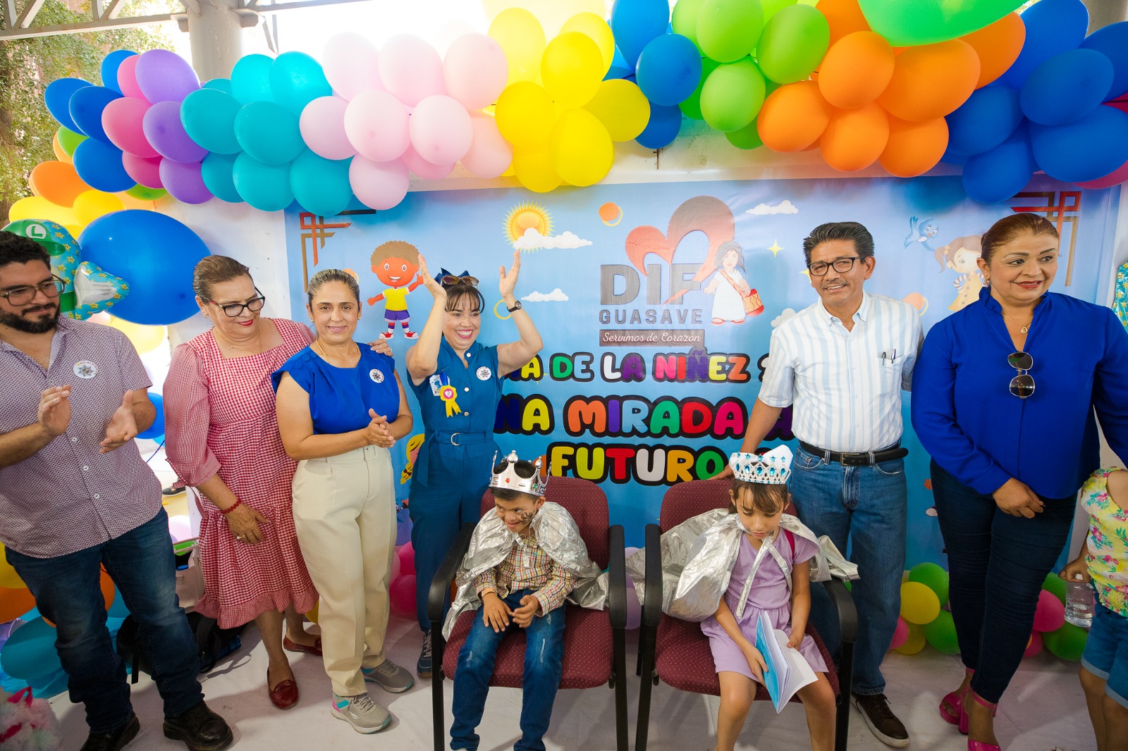 “Una Mirada a Mi Futuro”, un súper festejo del DIF Guasave para consentir a las niñas y niños